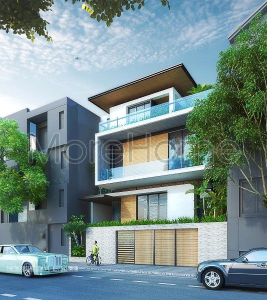 Thiết kế kiến trúc biệt thự Cao Bằng hiện đại